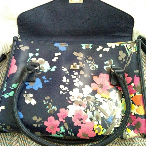Merona floral satchel bag - Picture 4 of 8